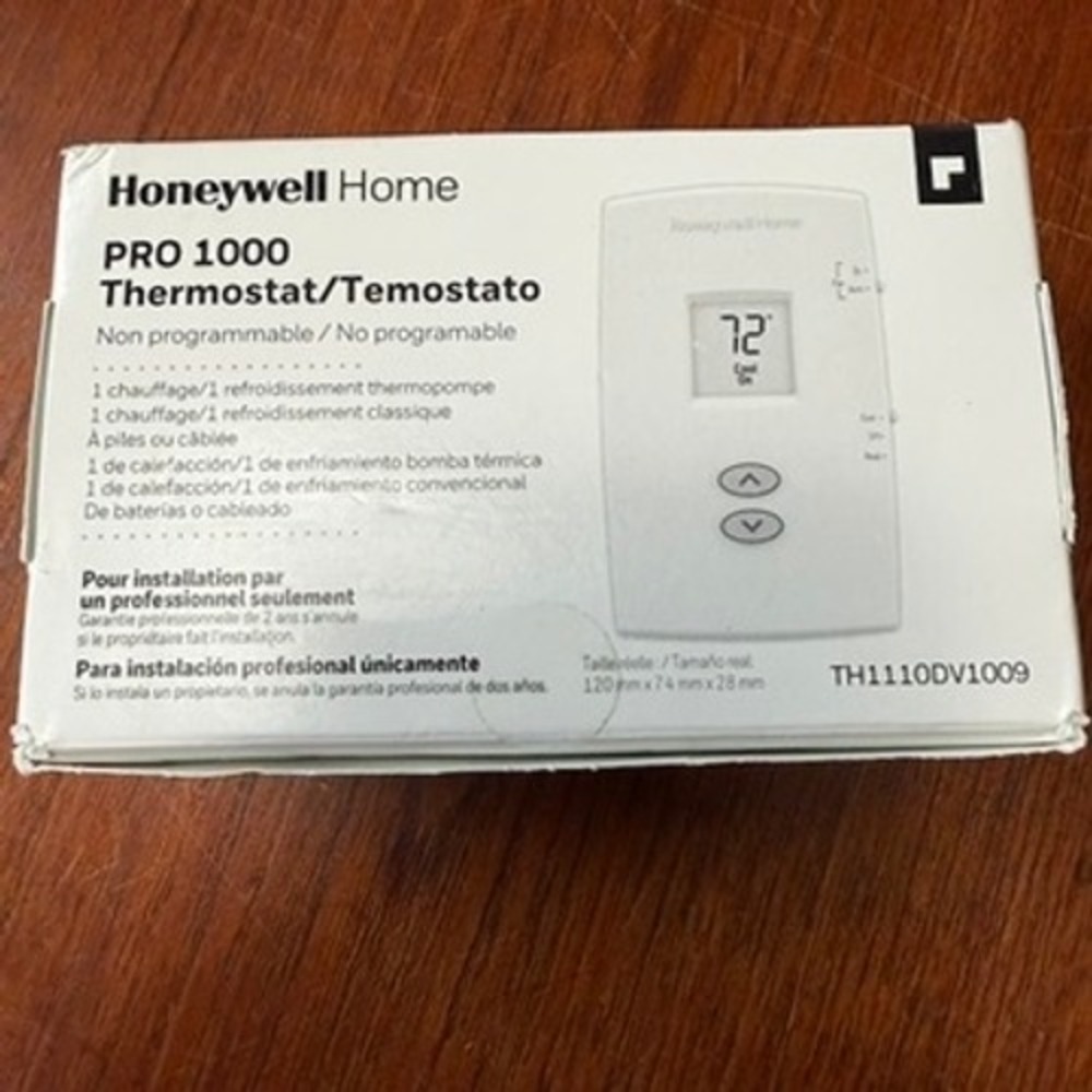 Honeywell Home PRO 1000 Thermostat TH1110DV1009 HVAC Digital Energy Backlit DIY